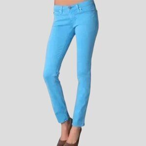 Ag Adriano Goldschmied The Stilt Cigarette Leg Skinny Jeans in Sky Blue